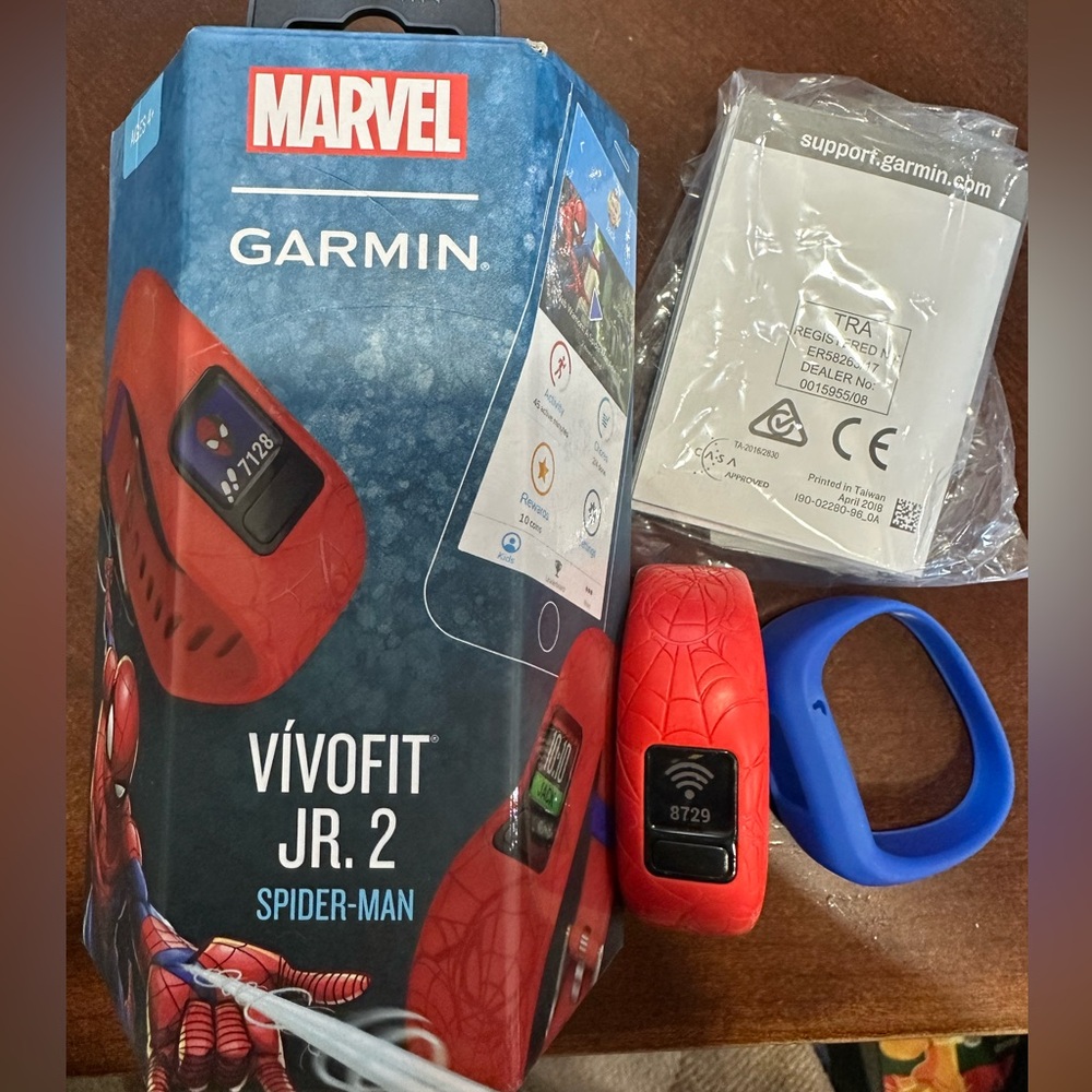 Garmin Vivofit Jr. 2 Spider-Man Fitness Tracker